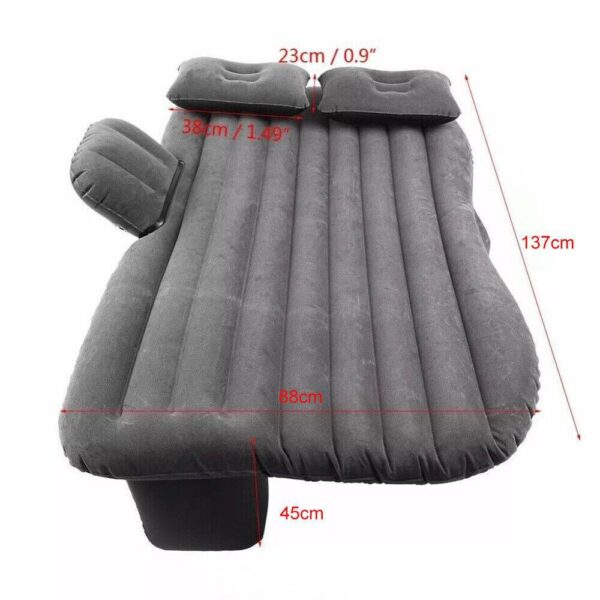 Inflatable Car Back Seat Mattress Portable SUV Travel Camping Soft Rest Air Bed - Image 5